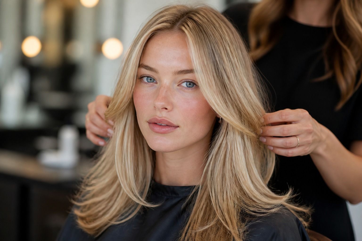 Blonde Hair, Blue Eyes, and Fair Skin: Best Hair Colors and Hairstyles to Balance Contrast