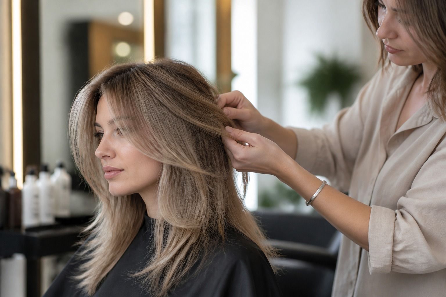 Cool Summer Hairstyles and Hair Color: Soft Shades That Keep the Cut Light