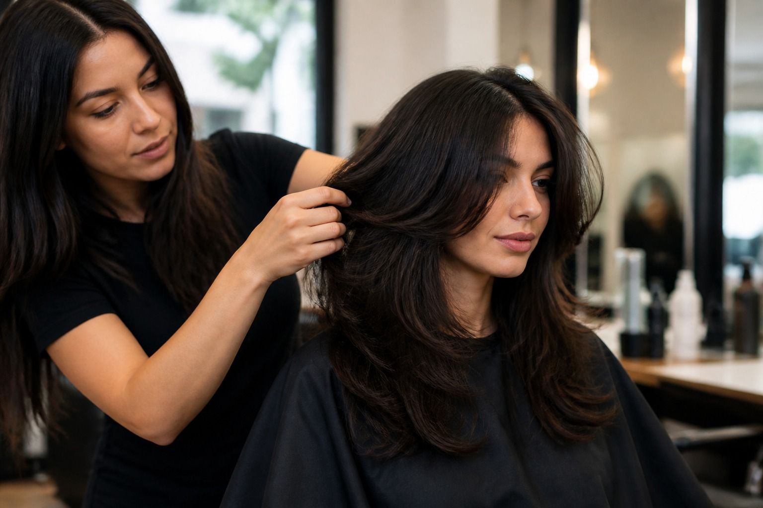 Deep Summer Hair Color for Layered Styles: Rich Cool Shades Without Harshness